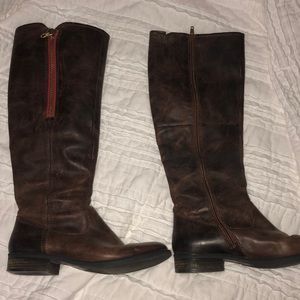 Brown Steve Madden Riding Boots